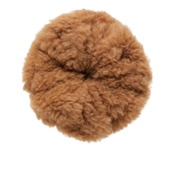 MaxMara label-cut Accessories Camel wool&Silk Blend Scrunchie.Sz: OS Fall/Winter - Picture 5 of 11